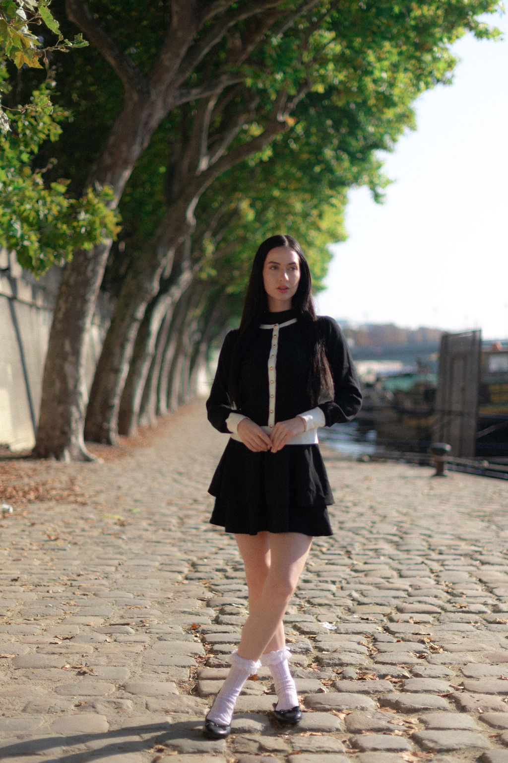 portrait plein pied en exterieur