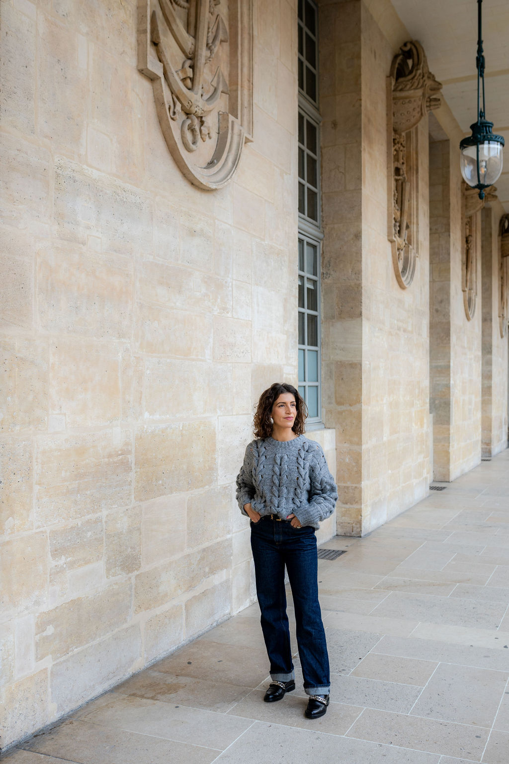 Portrait professionnel au Palais Royal à Paris