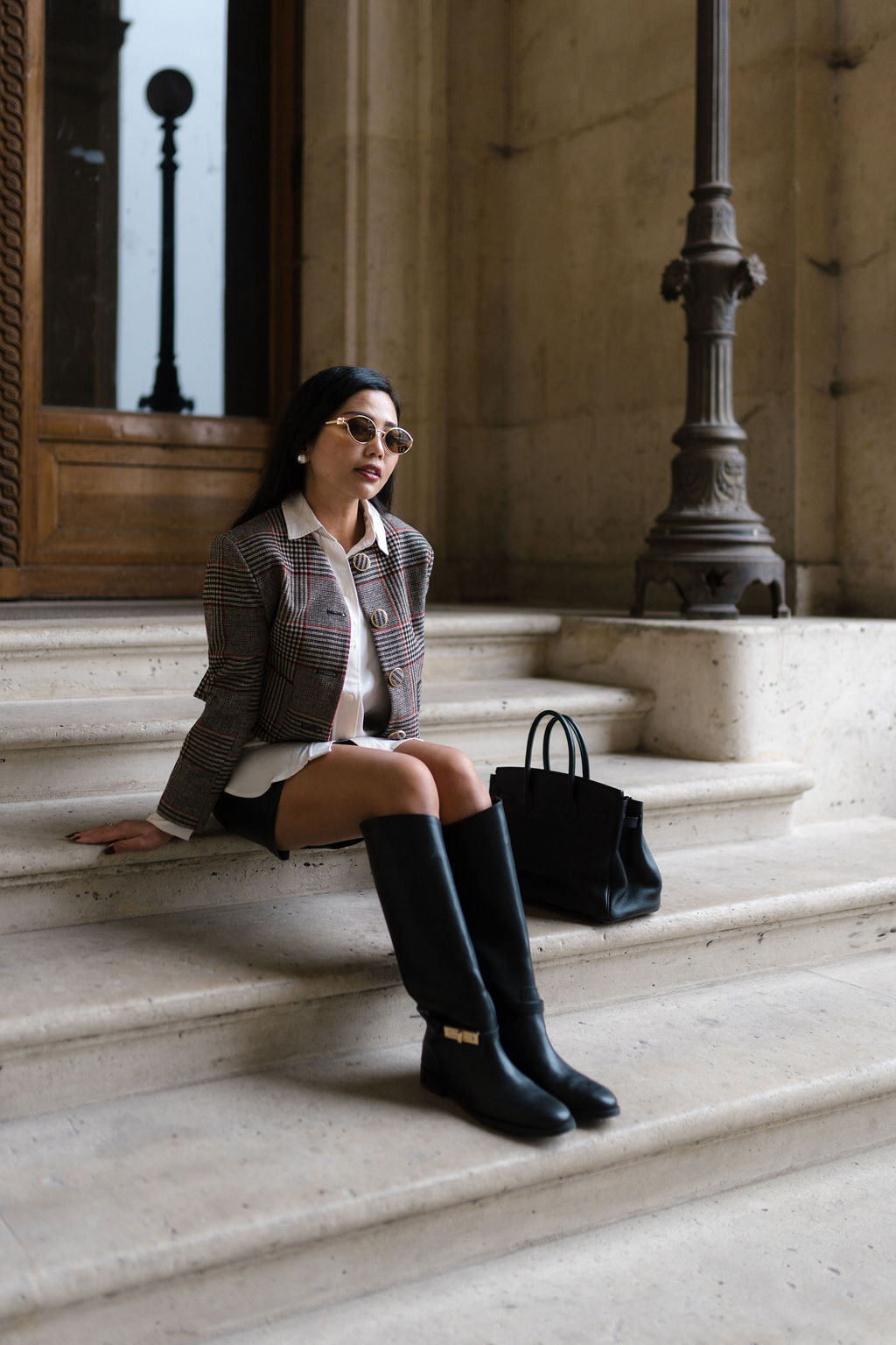 Fashion shoot dans une ambiance luxe parisienne