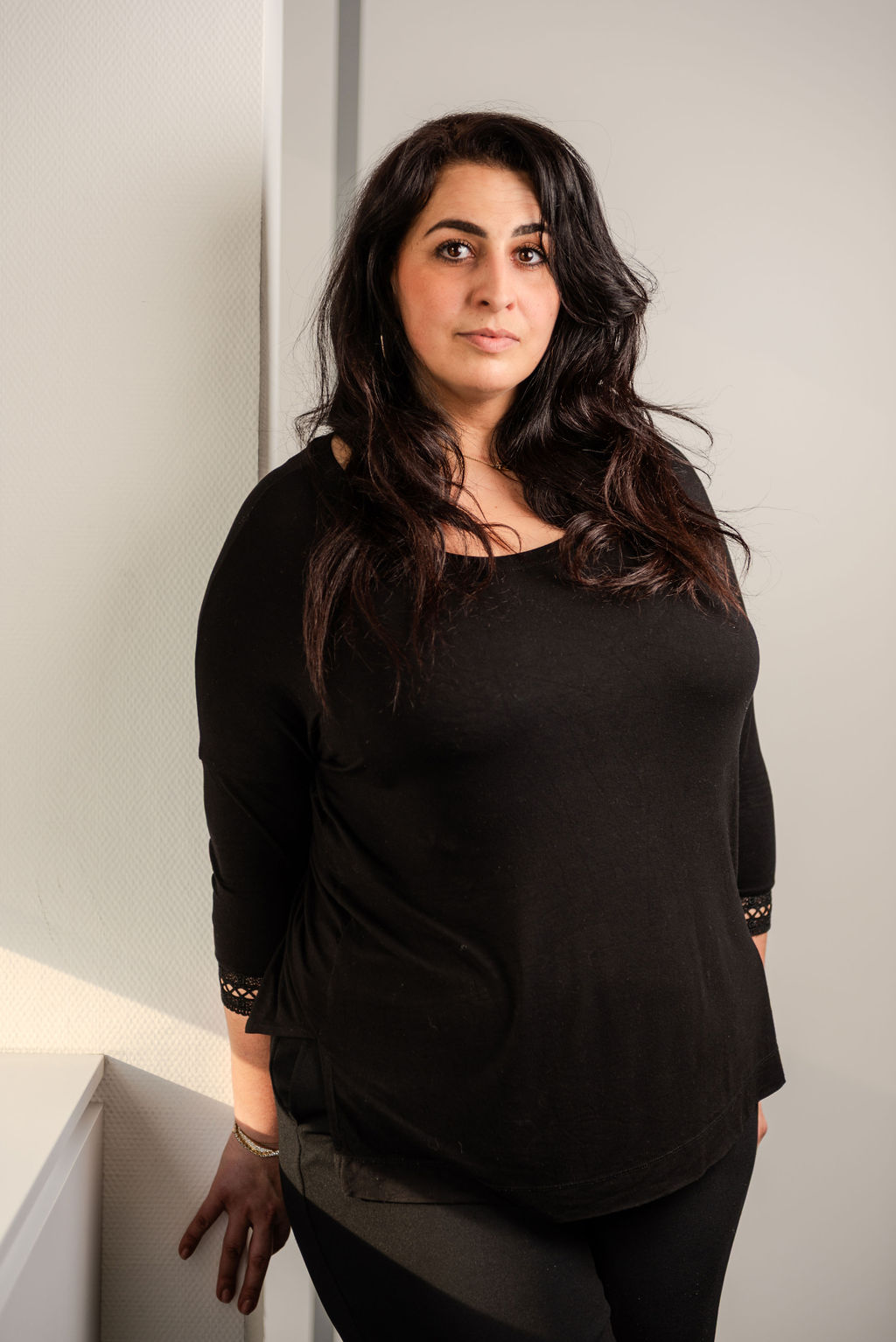 Portrait d'une femme pour une séance photo professionnelle à Grenoble