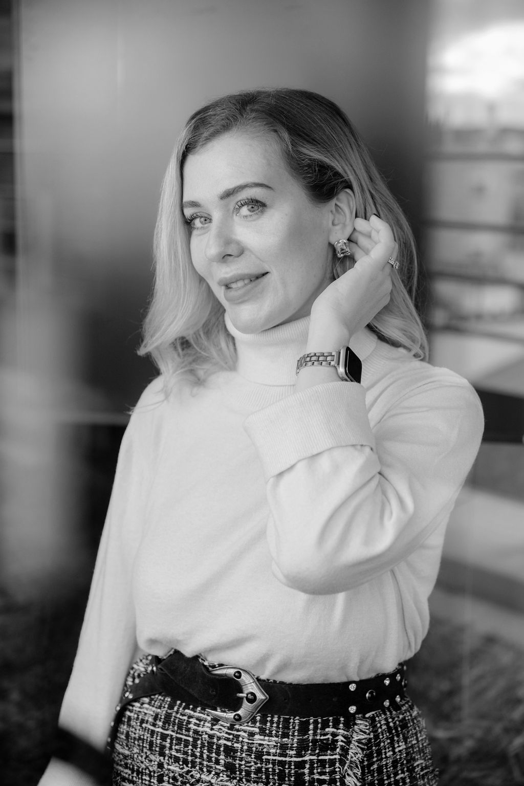 Portrait élégant, artistique et féminin à Paris