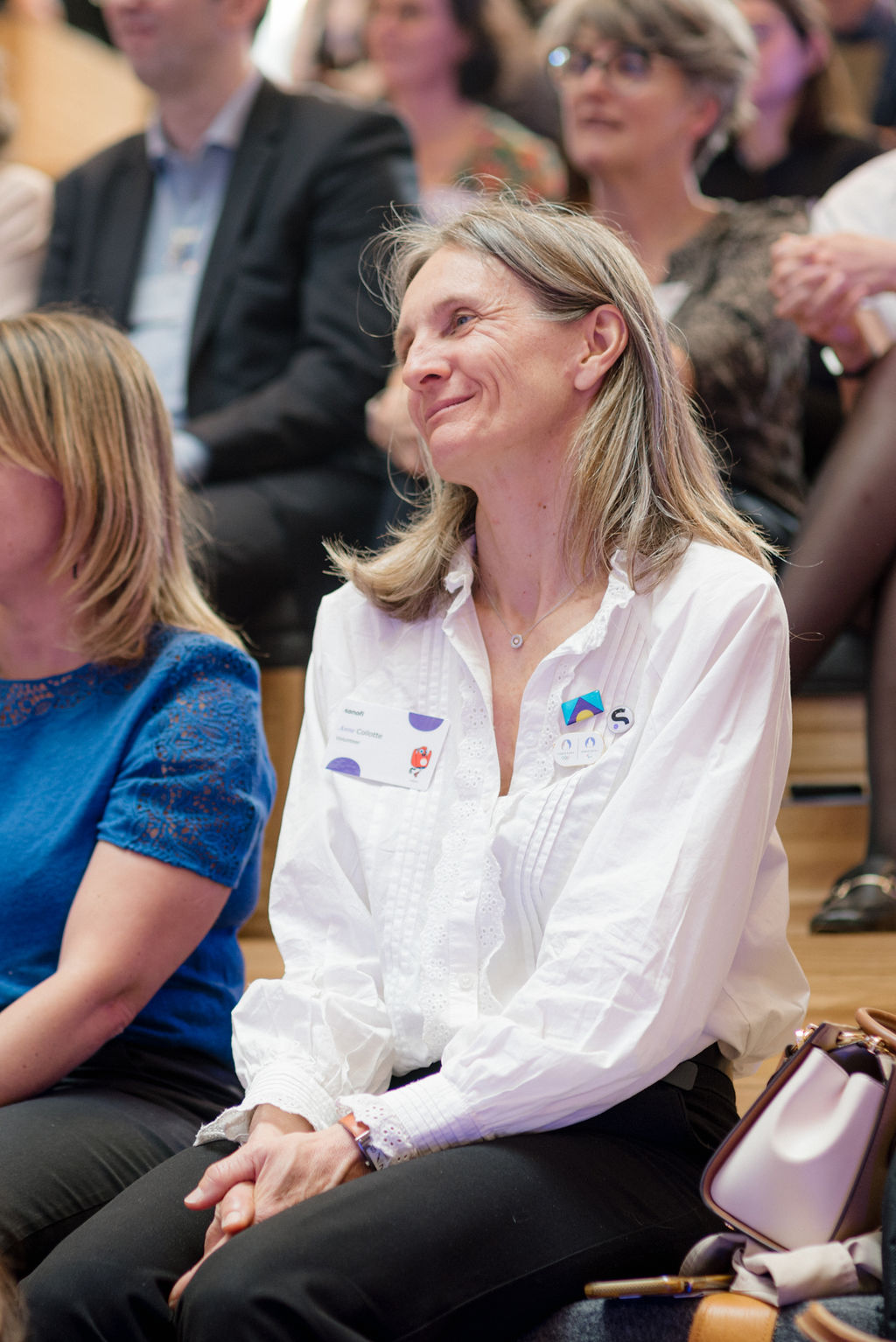 Evenement jeux olympiques paris entreprise auditoire sourire