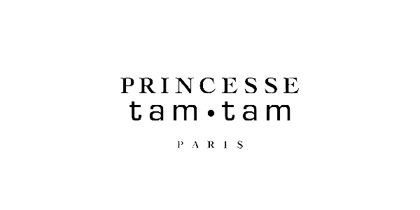 Princesse tam•tam Paris logo in black text on white background.